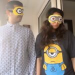 Aishwarya Sharma Bhatt Instagram - Okkk 😂😂😂 #minion #loveforminions #aishwaryasharma #neilbhatt #neilkiaish #couplegoals❤ #funnyreels #instatrending #reelitfeelit