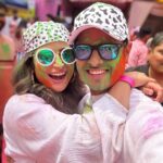Aishwarya Sharma Bhatt Instagram - Happy Holiiiii 🎉🥰🥳🙏🏻😇 #beforeafter #neilkiaish #holi2023 #aishwaryasharma #neilbhatt #couplegoals