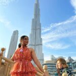 Aishwarya Sharma Bhatt Instagram – Burj khalifa ❤️ 
@bhatt_neil 😘❤️🧿

Styled by – @poojadargad_25_ 
Wearing – @meeamifashion 
Footwear: @callalilies.in 
PR @styling.your.soul 

#dubai #dubaidiaries #burjkhalifa #beautifulview #couplegoals #neilkiaish #aishwaryasharma #neilbhatt #triptodubai #ootd #fashioninspo #fashioninsta #stayhappy
