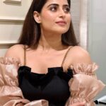 Aishwarya Sharma Bhatt Instagram – Something Special with Someone Special ❤️

Styled by – @poojadargad_25_ 
Wearing – @meeamifashion 

#aishwaryasharma #fashioninsta #fashioninspo #prettydress #ootd #picturesoftheday Somewhere..