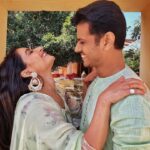 Aishwarya Sharma Bhatt Instagram - Happy 2 years since our ROKA !! The beginning of our journey as life partners ❤️ @aisharma812 #neilkiaish #27thjanuary #couplegoals #roka