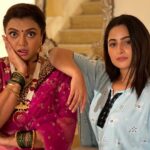 Aishwarya Sharma Bhatt Instagram – Hum apna figure bilkul maintain nahi karte 😂😂😂

#aishwaryasharma #sheetalmaulik  #pakhi #sonali #sheettupattu #tejasswiprakash #trendingreels #trending #instatrending #ghumhaikisikeypyaarmeiin #bts