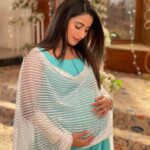 Aishwarya Sharma Bhatt Instagram - They say thoughts become things!! Is this true for Pakhi !! PC @vihansometimes #ghumhaikisikeypyaarmeiin #pakhi #patralekha #pregnant #adorablepic #aishwaryasharma #picoftheday #staytuned #nofilter #unedited