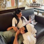 Aishwarya Sharma Bhatt Instagram – When he was sick!! And the other one tried to be sick 🤣🤣🤣
@bhatt_neil @vihansometimes miss you bro🤗

#bts #actorslife #showmustgoon #throwback #staysafe