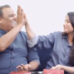 Aishwarya Sharma Bhatt Instagram - Don’t you dare to teach a father how to be a father! #Kyunki Baap, BAAP hota Hai ! Use the code “FATHER30” to avail FLAT 30% discount. #Happilo Father’s Day! Featuring #HimanshuBhatt (papa) Concept & Direction by @bhatt_neil #fatherday #happilo #happiloindia #fatherdaughterlove #fatheranddaughter #kyunkiBaapBaaphotahai