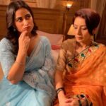 Aishwarya Sharma Bhatt Instagram - Now a days their conversation 😂 and also it’s @vishwapreet_kaur ‘s debut in reel 😂 #pakhi #aai #funnyreels #bts #ghumhaikisikeypyaarmeiin #aishwaryasharma #haveagreatday