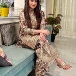 Aishwarya Sharma Bhatt Instagram - What are you planning to wear on Eid 🌙 #waitformore Wearing @nehamtaonline x @lmaoanshi Styling @styling.your.soul #aishwaryasharma #eidcollection #eid2023 #ootd #treditional #eidspecial #fashionista