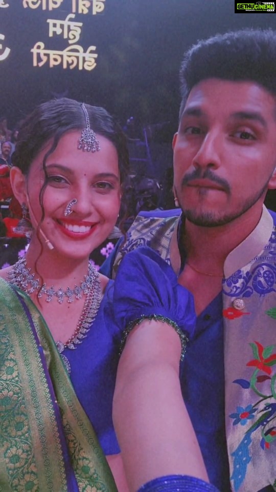 Alice Kaushik Instagram - Bleed Blue. Ganpati. Govinda. #ravivaarwithstarparivaar tarParivaar. 😁😁