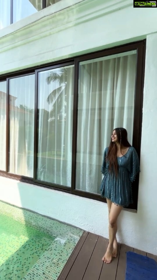 Alice Kaushik Instagram - Sunshine in my soul today ☀️💕 Location: @ekostay Oh, Casa Palacio! You were so pretty with your eloquent bedrooms, tasteful interiors, spacious dining area. But, the pool with outdoor patio had my heart ❤️❤️