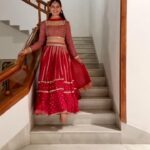 Alice Kaushik Instagram - As of now, I'll twirl. Twirl into my tomorrows. ❣️ This beautiful outfit by: @vahishta.couture 💋