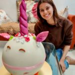 Alice Kaushik Instagram - Stepping into the birthday week with some 🦄 magic. Never met a unicorn I did not like 💓 #JustWhatILike #YouGuysAre💖 Thank you, Neetu 💖💖🎂 @karan.dhillon91 😘