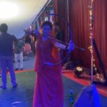 Alice Kaushik Instagram - Just your normal Sita things 🏹 #Raamleela #PadyaStore #Raavi #TheStruggleIsReal #OrNot 😉 Filmycity