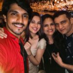 Alice Kaushik Instagram - Of bright lights and beautiful nights ❤️🥂 #200EpisodeBash #PandyaStore #AllLove Taj Lands End, Mumbai
