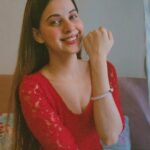 Alice Kaushik Instagram - This Valentine’s Day I thought why not seal our love with some magic? No no, don’t get me wrong @kanwardhillon_ and I are not learning magic. We are wearing magic! The magic of crystals 💜 Thank you @the.house.of.crystals for these pretty valentine's bracelets 😘😘 Guys, go check out their page NOW!!! 💖🤌🏻🧿 @shuklaudit @sudiptiparmar @karnikasaxena 💞