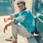Aly Goni Instagram - Please don’t talk to me before my morning coffee.. 🧟‍♂️