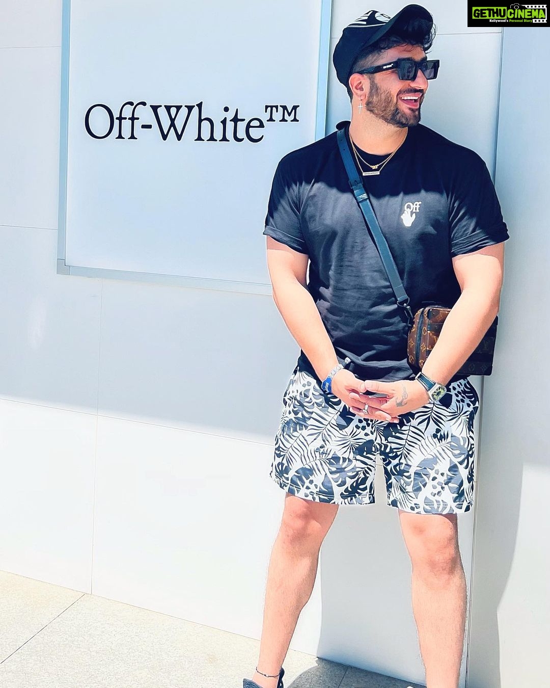 Aly Goni Instagram - “ Ironic things are interesting “ ~ Virgil Abloh ✨ Ibiza