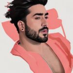 Aly Goni Instagram - Try toh karna banta tha broo 😂😂😍 #AIart