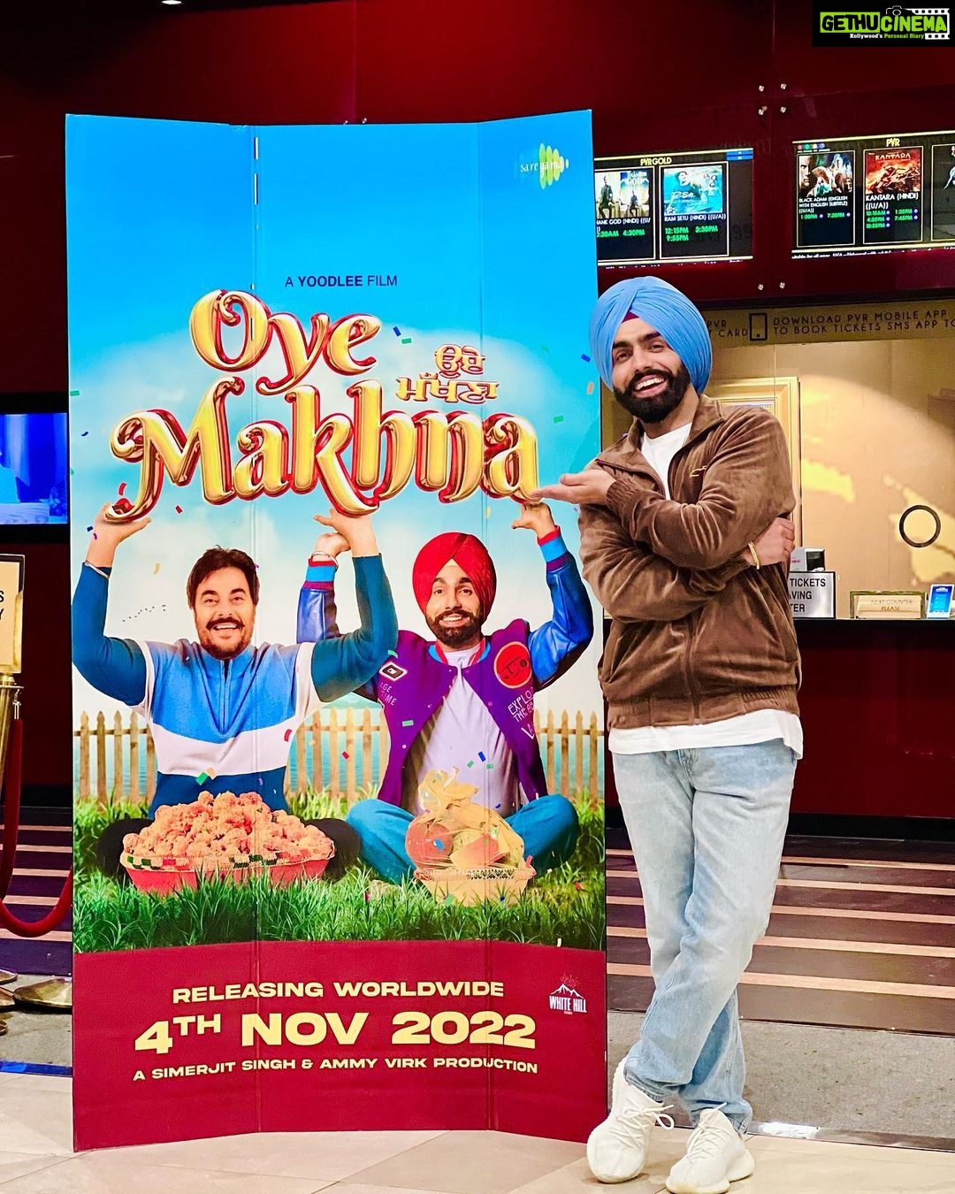 Ammy Virk Instagram - Oye makhna releasing 4th nov ❤️
