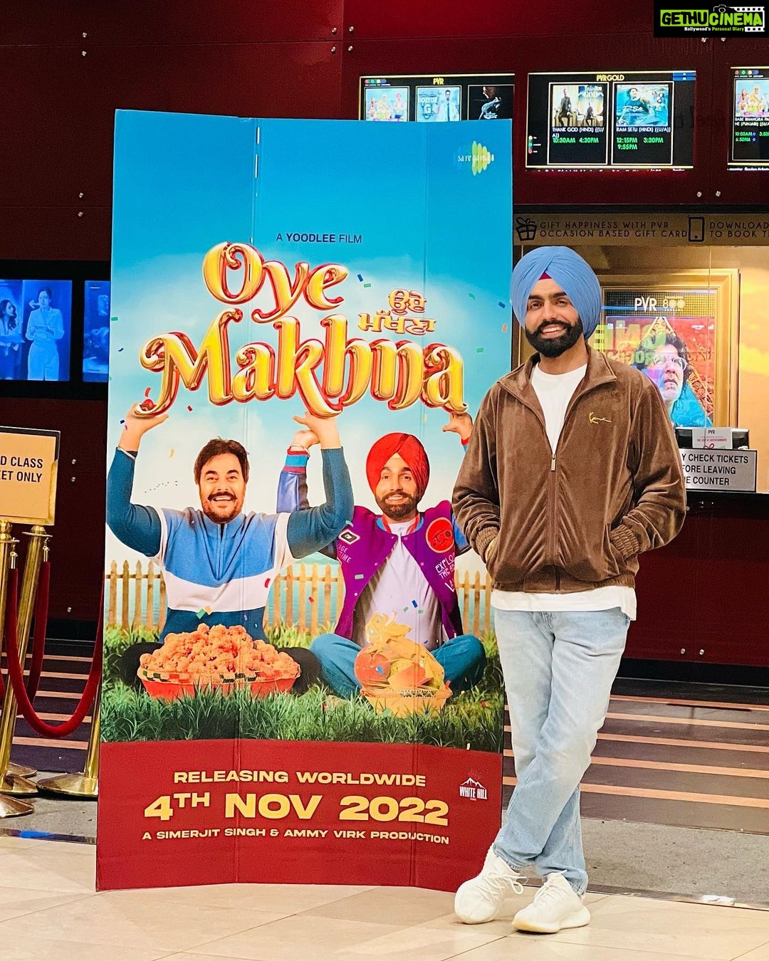 Ammy Virk Instagram - Oye makhna releasing 4th nov ❤️