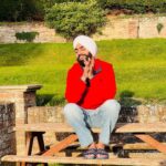 Ammy Virk Instagram - "Do not go where the path may lead, go instead where there is no path and leave a trail." ❤️