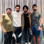 Ammy Virk Instagram – Zindabaad yaarian ❤️
@karamjitanmol @gippygrewal @binnudhillons love u veereyo ❤️
Waheguru charhdikala ch rakhan ❤️