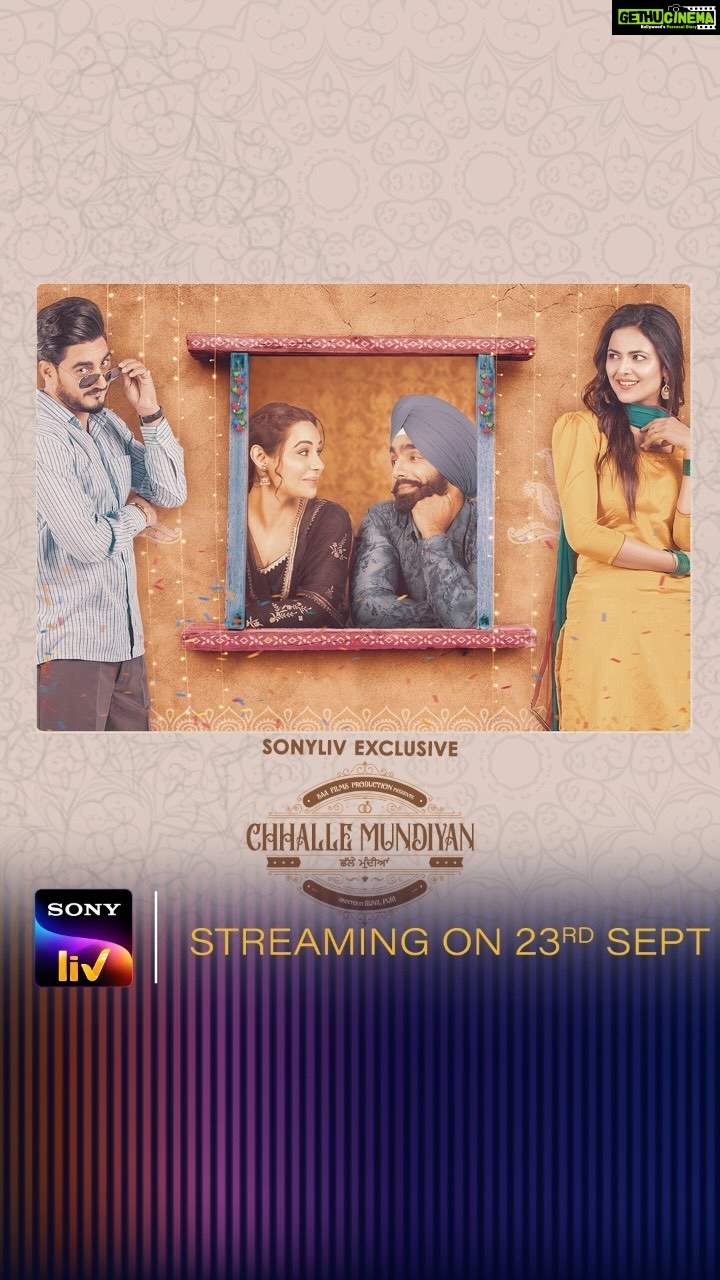 Ammy Virk Instagram - Confusion. Pyaar. Unlimited entertainment. Sab dekhne ko milega iss love story mein. 👀 #ChhalleMundiyan streaming from 23rd September on #SonyLIV #ChhalleMundiyanOnSonyLIV @ammyvirk @mandy.takhar @kulwinderbilla @karamjitanmol @kour.sonia #SunilPuri #GuramritpalSingh #GurjitPalSingh @amansrivas @001danishkhan @sonylivinternational
