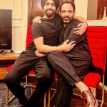 Ammy Virk Instagram - Dream come true ❤️❤️❤️❤️ @tehzeebhaafi saaab bhaji bahut bahut pyaaar ❤️❤️❤️