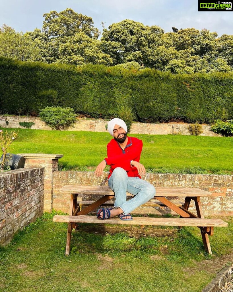 Ammy Virk Instagram - "Do not go where the path may lead, go instead where there is no path and leave a trail." ❤️