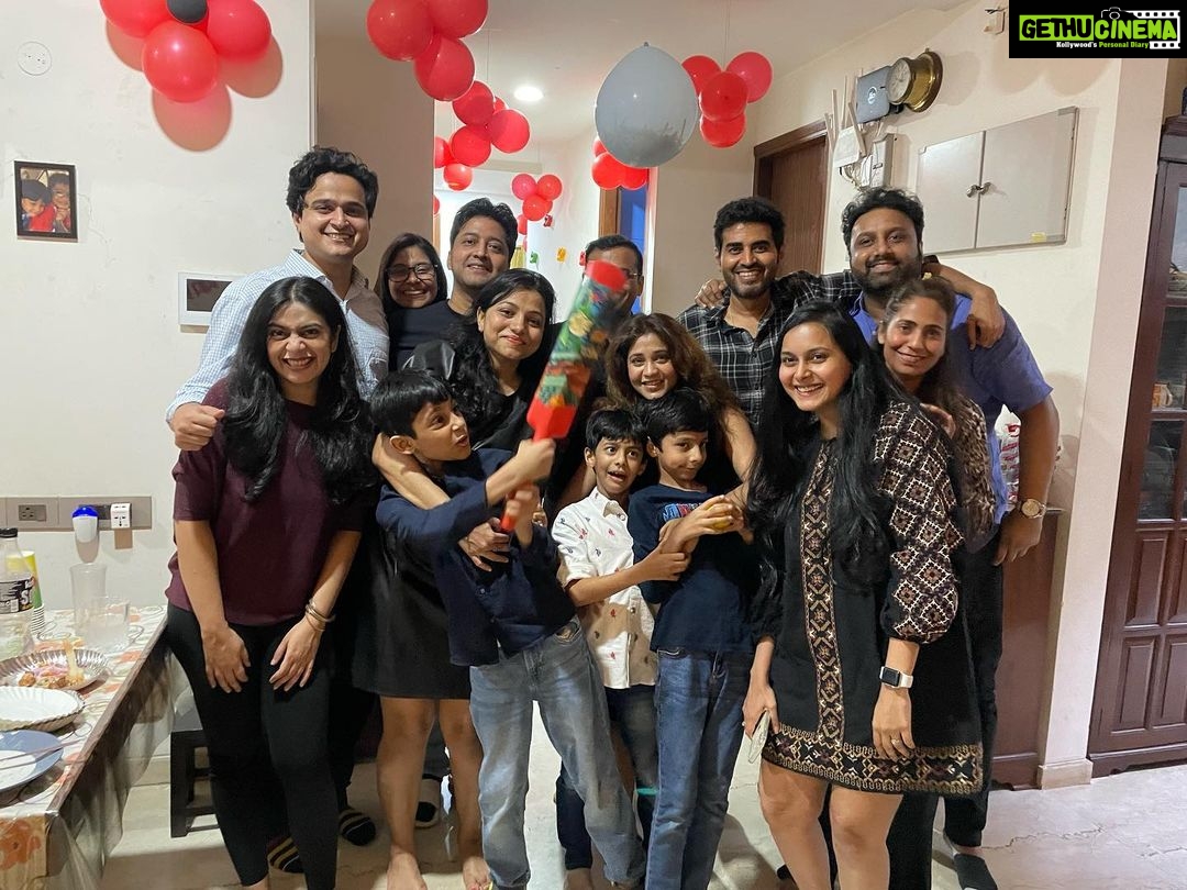 Amrapali Gupta Instagram - Last night ❤️❤️❤️Kabir’s birthday party 🥳 #burthday #party #partytime