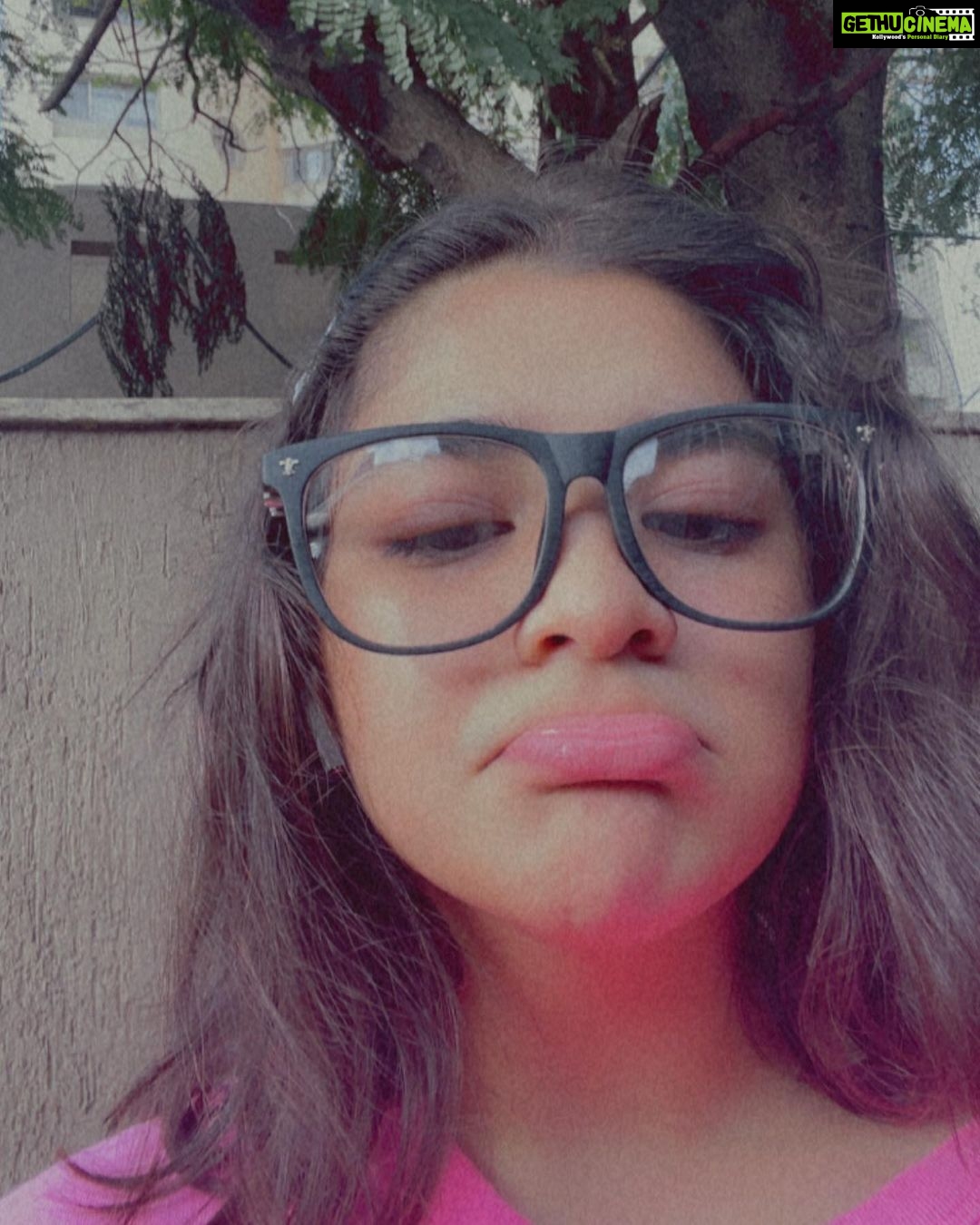 Ananya Agarwal Instagram - just me being me 🐒