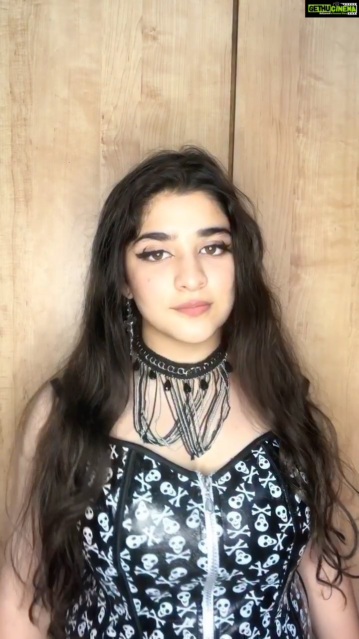 Ananya Agarwal Instagram - gotta expect the unexpected ☠️🖤