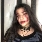 Ananya Agarwal Instagram - bad and BOO-jee🕸🕷🔪🥀☠️ #happyhalloween #halloween #halloweenmakeup #halloween2020 #sfx #sfxmakeup #mua #spookyseason