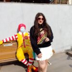 Ananya Agarwal Instagram - When even the seafood in Goa falls short of my love for McDonald's. Happy Valentine's Day Calangute Beach, North Goa, India