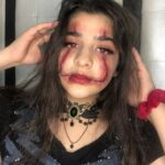 Ananya Agarwal Instagram - bad and BOO-jee🕸🕷🔪🥀☠️ #happyhalloween #halloween #halloweenmakeup #halloween2020 #sfx #sfxmakeup #mua #spookyseason
