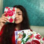 Ananya Agarwal Instagram - Quarantine Self care✨ just tried these wonderful face masks from @mondsubindia leave my dry skin insanely hydrated and super soft❤️✨