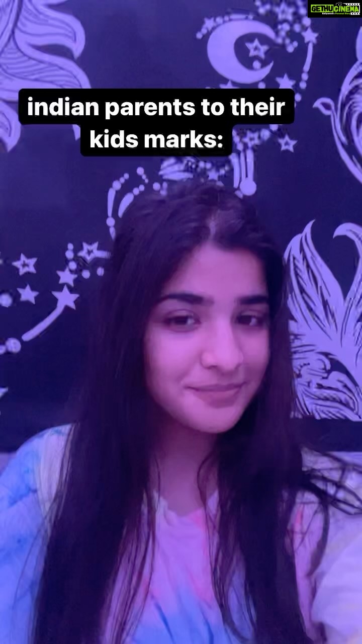 Ananya Agarwal Instagram - straight up facts 🫠 im glad my parents are happy w my marks🥳🥳