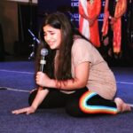 Ananya Agarwal Instagram - realised why theatre actors are the best bcoz in live performances there are no retakes.... doing a solo act during Ryan Teen camp #ryanteencamp2019 #instagood #actor #actorslife