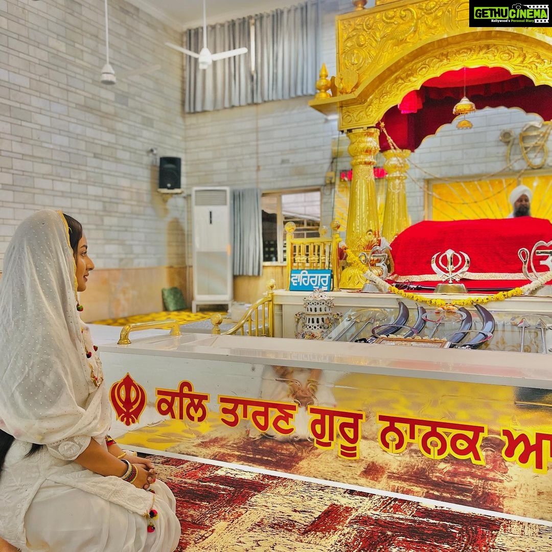 Anchal Sahu Instagram - Tere bharose si, tere bharose haan, tere bharose rahangi….!!🙏🏻 #waheguru #rabbamehrkari