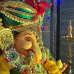 Anchal Sahu Instagram - गणपति बप्पा मोरया!🤍🙏🏻 #ganeshchaturthi2022