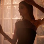 Aneri Vajani Instagram - The eye is always caught by light, but shadows have more to say 💫 Outfit:- @filiperlatiofficial Shoes:- @catwalkshoes Styled by:- @priyavajani Assisted:- @tanvi_sagwekar Mua:- @malcolm_m_fernandes & Team . #anerivajani #filiperlatioffical #zeemusiccompany company #musicvideo #Gham #priyavajani #catwalkshoes #blackdress #vajanianeri ##makeup #hairstyles
