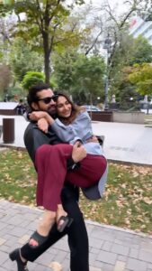 Aneri Vajani Instagram - ❤️💔 @goldcoastfilmsofficial Wearing @atulsingh_designer #travel #love #❤️ #💔 #instagram #instareels #reelitfeelit Almaty, Kazakhstan