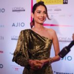 Aneri Vajani Instagram - About last night at @graziaindia 💫 Outfit:- @nirmooha Jewllery:- @avior.jewels @viralmantra Mua:- @kefibykritika Styled : @priyavajani #anerivajani #graziayoungfashionawards2022 #fashion