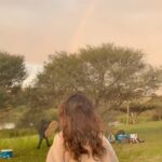 Aneri Vajani Instagram – Shooting in Cape Town for KKK12 , that’s when I saw a rainbow 🌈 for the first time EVER!!!! Everyone around me was so surprised and shocked on how I had never ever seen a 🌈 🙈 but this was something that always happened, whenever there was a rainbow I always always missed it for some or the other reason! This time when I finally saw it eyes were filled with tears I was the happiest at that moment and I was just thinking how did I get lucky this time! 💫 it’s always the lil things that matter the most to me! Though seeing a 🌈 was a huge deal for me! 💁🏻‍♀️ #justanerithings 
 
#anerivajani #firstsarealwaysspecial #rainbow #happiness #joy #capetown #kkk12