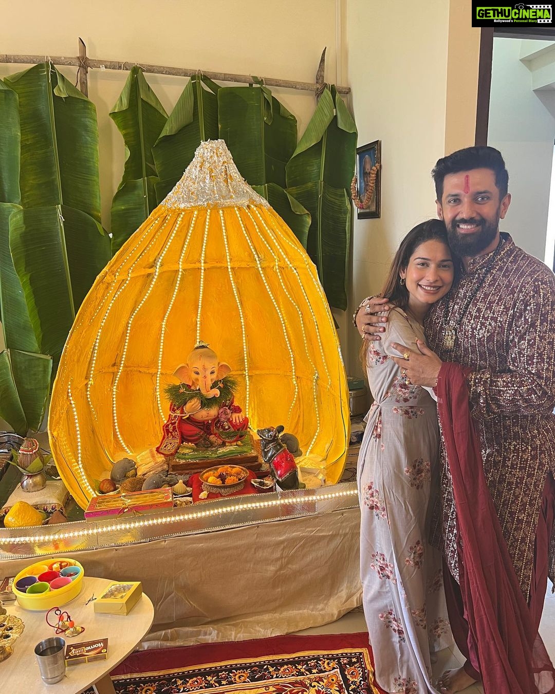 Aneri Vajani Instagram - Ganpati Bappa Morya 💫♥️ part 2
