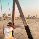 Aneri Vajani Instagram - What a feeling it is to feel the wind rushing , arms and legs pumping giggles erupting . Higher and higher we go , happily escaping the world below 💫 @thecoverotanaresort @orascom_hotels @rotana_hotels @goldcoastfilmsofficial #VisitRasAlKhaimah #EscapeToTheCove #CoveRotanaExperience #UAE #RotanaHotels #SummerWithRotana #StayRotana #OrascomHotels #TheCove #TheCoveRotanaResort #CoveRotana #RAK #coverotanaresort The Cove Rotana Resort Ras Al Khaimah