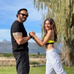 Aneri Vajani Instagram - Rohit sir … You Are Bae , Everyone else is Jaaaaa beee ☺️☺️☺️😆😆😆♥️♥️ And the Shoot begins !!! 💃 @itsrohitshetty #khatronkekhiladi12 #KKK12 #colors @colorstv #rohitshetty