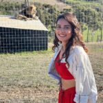 Aneri Vajani Instagram - Bhag bhag 🦁 ayaa!! 😆 Styled by : @stylebysaachivj Team : @vanita_parihar01 #anerivajani #kkk12 #colors #lionking #whatabeauty