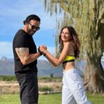 Aneri Vajani Instagram - Rohit sir … You Are Bae , Everyone else is Jaaaaa beee ☺️☺️☺️😆😆😆♥️♥️ And the Shoot begins !!! 💃 @itsrohitshetty #khatronkekhiladi12 #KKK12 #colors @colorstv #rohitshetty