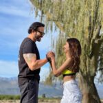 Aneri Vajani Instagram - Rohit sir … You Are Bae , Everyone else is Jaaaaa beee ☺️☺️☺️😆😆😆♥️♥️ And the Shoot begins !!! 💃 @itsrohitshetty #khatronkekhiladi12 #KKK12 #colors @colorstv #rohitshetty