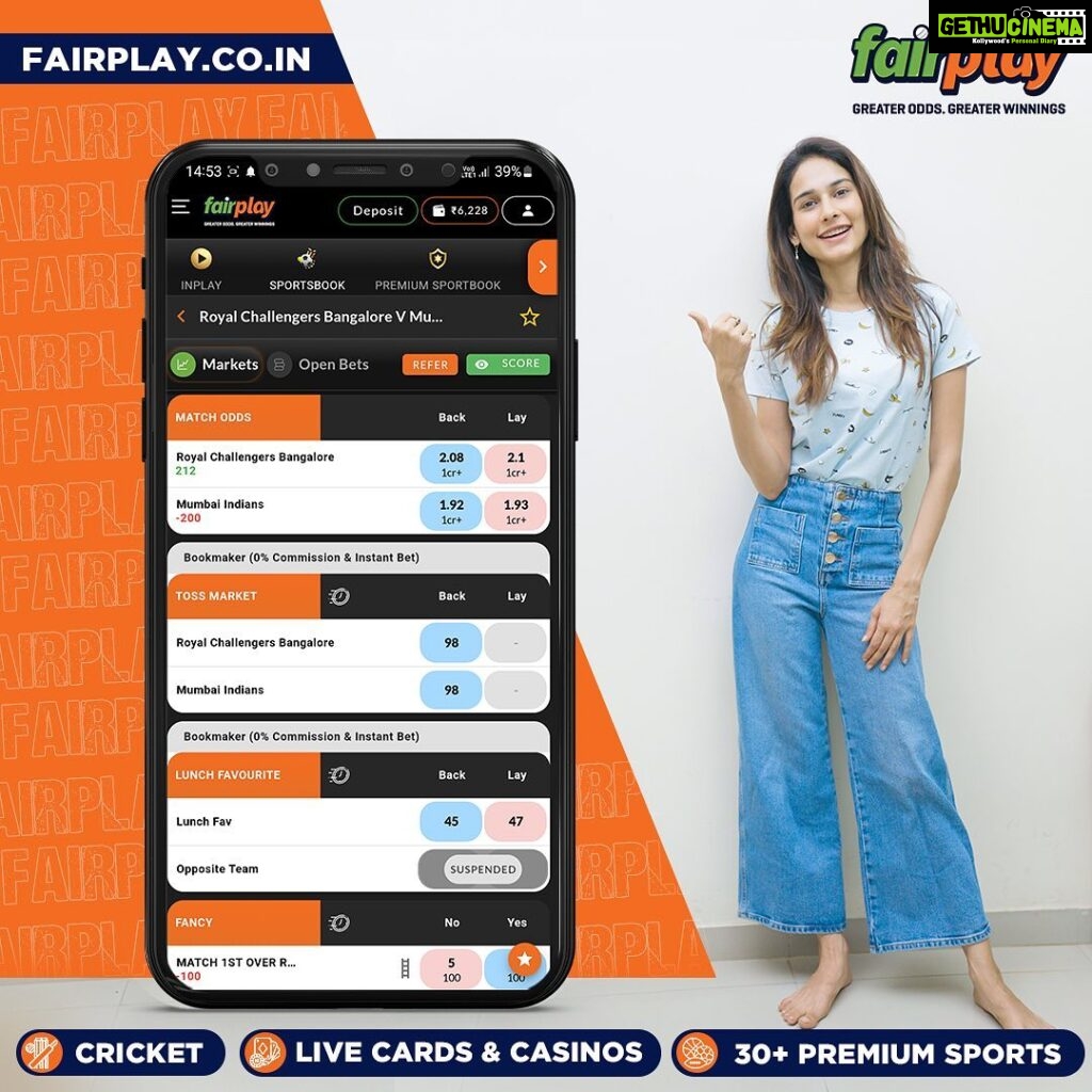 Aneri Vajani Instagram - Use Affiliate Code ANERI300 to get a 300% first and 50% second deposit bonus. Stand the best chance to make huge profits this IPL season with Fairplay, India's premier sports betting exchange! Enjoy free live streaming (before TV), Bet smart and experience the ultimate IPL betting thrill only with Fairplay! 🏏 Play cricket, football, tennis and 30+ premium sports! 💸 300% first and 50% second deposit BONUS! 💰5% Lossback Bonus on Every IPL Match! 🏧 Instant withdrawals, anytime anywhere! Register today, win everyday 🏆 #IPL2023withFairPlay #IPL2023 #IPL #Cricket #T20 #T20cricket #FairPlay #Cricketbetting #Betting #Cricketlovers #Betandwin #IPL2023Live #IPL2023Season #IPL2023Matches #CricketBettingTips #CricketBetWinRepeat #BetOnCricket #Bettingtips #cricketlivebetting #cricketbettingonline #onlinecricketbetting